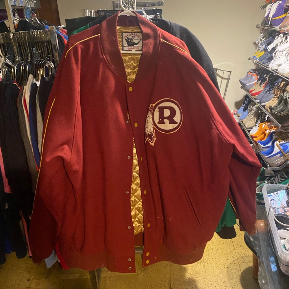 Wool jacket Washington redskins